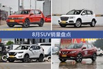 8月SUV热销车型盘点