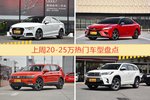 20-25万车型上周热度排行揭晓，奥迪A3领跑