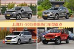 35-50万美系车型上周热度排行揭晓，锐界领跑