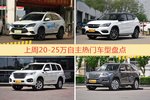 20-25万自主车型上周热度排行揭晓，比亚迪唐新能源领跑
