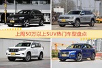 一周50万以上SUV车型热度排行出炉，奔驰GLC级夺冠