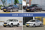 10月8-11万热销车型盘点