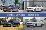 10月15-20万欧系三厢热销车型盘点