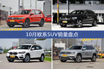 途观/奔驰GLC级等10月欧系SUV车型销量汇总