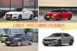 一周15-20万三厢车型热度排行出炉，奥迪A3夺冠