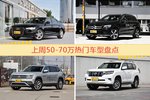 一周50-70万车型热度排行出炉，奥迪A6L夺冠