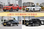 35-50万德系车型中，途观关注度最高