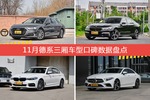 11月德系三厢车型口碑排行出炉，奥迪A8夺冠
