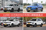 想买8-11万自主SUV车型，看看口碑排行榜再决定吧！