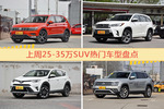 25-35万SUV车型中，途观关注度最高