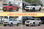 20-25万自主车型上周热度排行揭晓，比亚迪唐新能源领跑