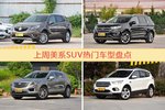 美系SUV车型上周热度排行揭晓，昂科威领跑