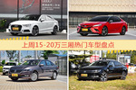 15-20万三厢车型中，奥迪A3关注度最高