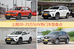 20-25万SUV车型中，途观关注度最高