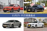 11月25-35万车型销量数据揭晓，用户愿意为哪些车买单？