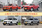 一周25-35万欧系SUV车型热度排行出炉，途观夺冠