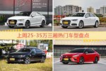 25-35万三厢车型中，奥迪A3关注度最高