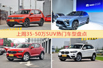 一周35-50万SUV车型热度排行出炉，途观夺冠