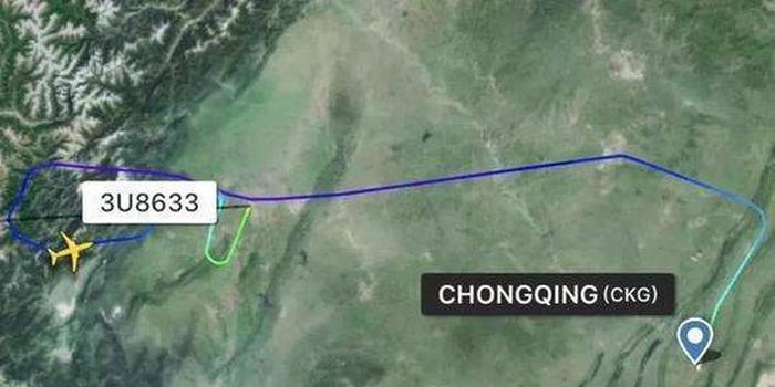 川航客机挡风玻璃破裂备降 三维动画还原空中