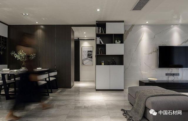 简约风大理石家装最养眼，设计师看到都忍不住收藏