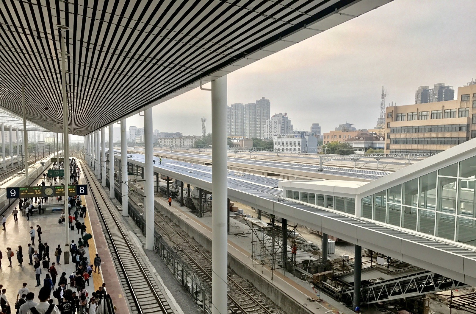 京沪铁路无锡站改造完成,南北广场互联互通,预