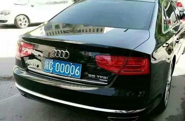 宝鸡五块六号车牌,6到6666都是奥迪,66666却是本田