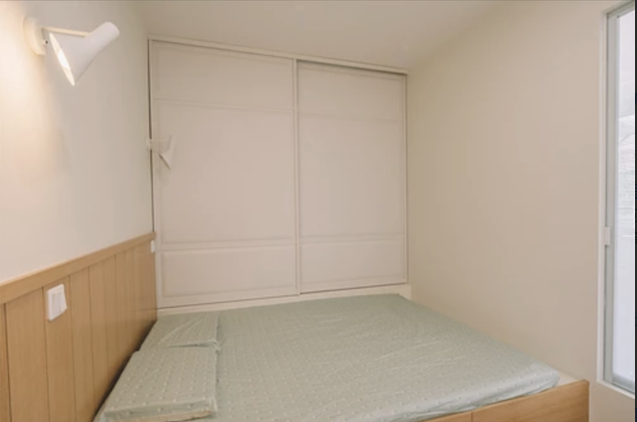 一间房隔成两间图片