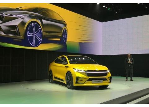 斯柯达VISION iV国内首秀，对开门设计+旋转式座椅