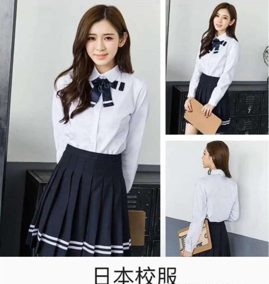 日本有一种校服叫光腿,美国有一种校服叫正式,中国有一种校服!