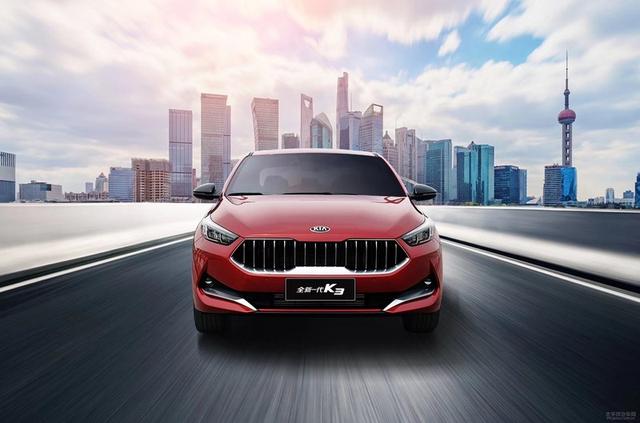 国产起亚新一代K3官图曝光 上海车展首发