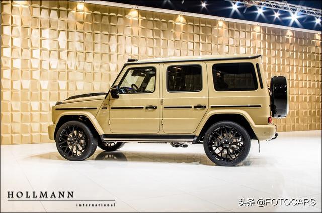 实拍|2019款奔驰AMG G63巴博斯700沙漠版，这身衣裳很惊艳