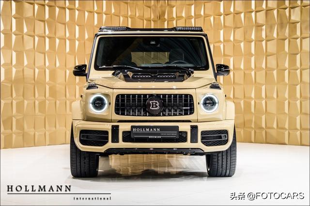 实拍|2019款奔驰AMG G63巴博斯700沙漠版，这身衣裳很惊艳