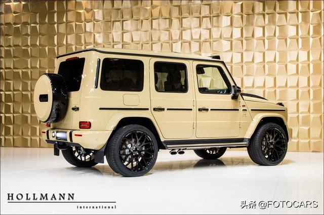 实拍|2019款奔驰AMG G63巴博斯700沙漠版，这身衣裳很惊艳