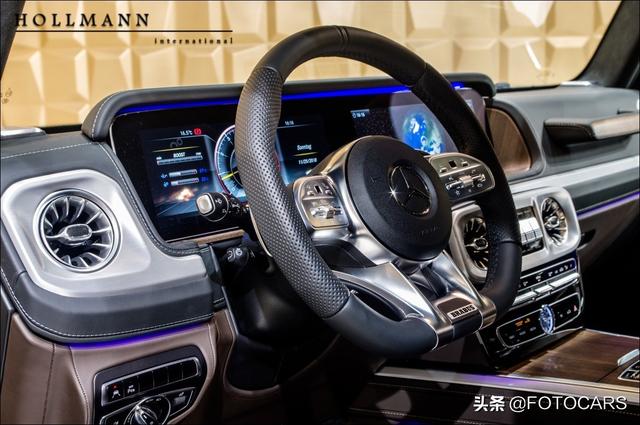 实拍|2019款奔驰AMG G63巴博斯700沙漠版，这身衣裳很惊艳