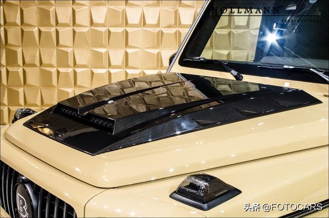 实拍|2019款奔驰AMG G63巴博斯700沙漠版，这身衣裳很惊艳