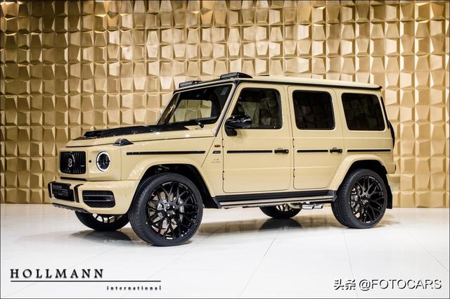 实拍|2019款奔驰AMG G63巴博斯700沙漠版，这身衣裳很惊艳