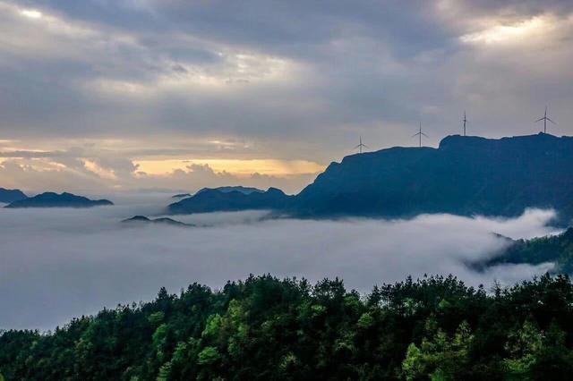 螺蛳壳山云海为贵州一绝,为了一睹云山日出|贵州|都匀
