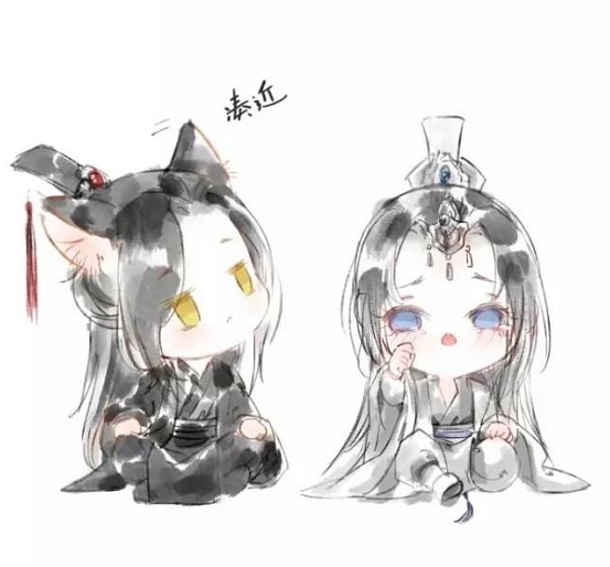 《天官赐福》师青玄化身小汤圆,黑水:甜的