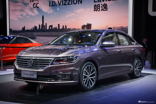 车展实拍|全新一代朗逸 采用MQB平台全新打造