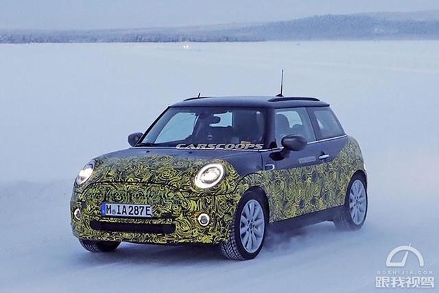 续航300公里 性能堪忧 MINI COOPER SE伪装路试