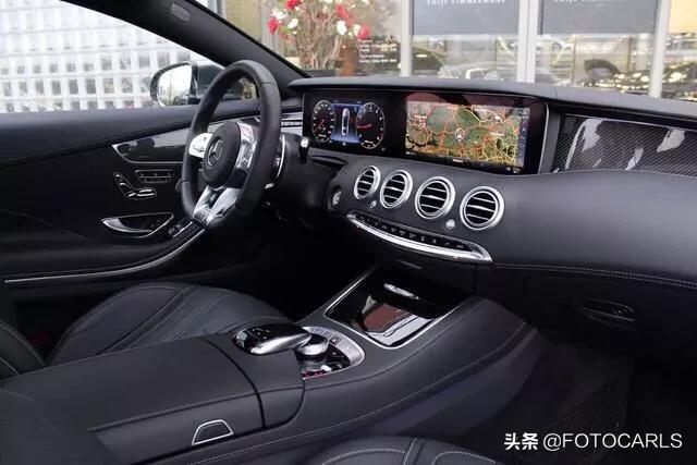 实拍 | 新一代奔驰S63 AMG,短轴美无暇,内饰是真无解