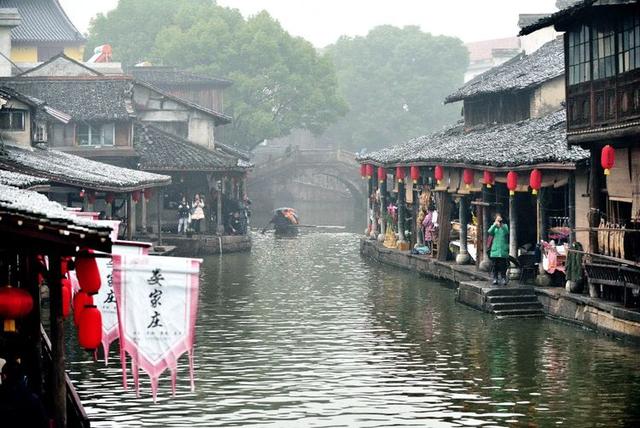 鲁迅笔下著名的江南水乡古镇,1000年历史,水乡腊月,烟雨濛濛