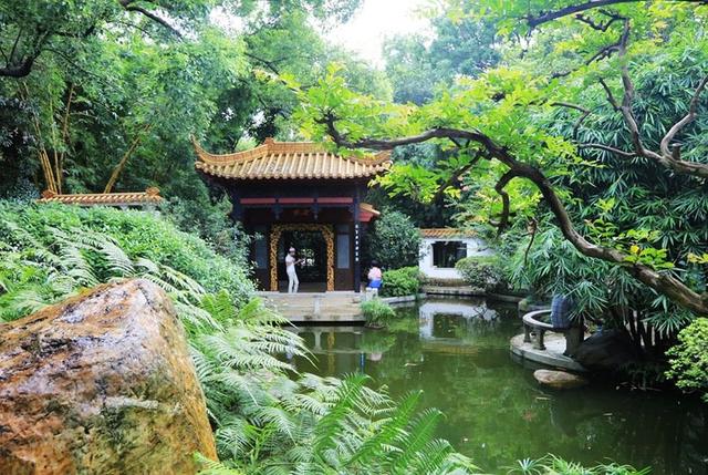 原来越秀公园附近藏着了古风园林和美食集市,许多人都不知道!