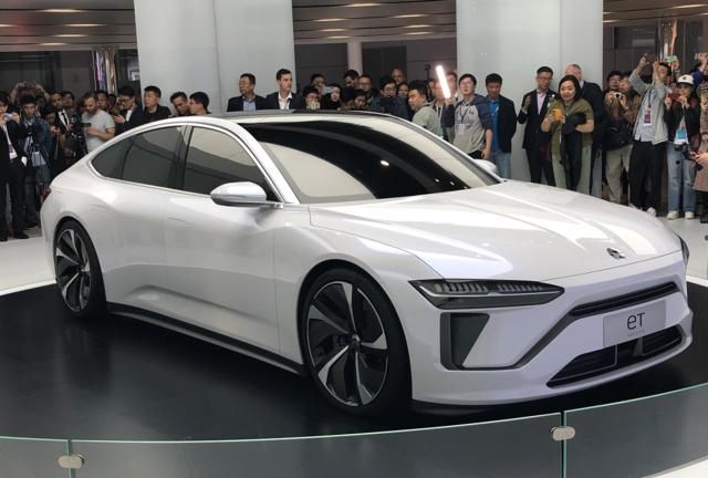 年底ET7雏形?上海车展感受蔚来ET纯电轿跑概
