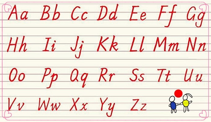 26个英文字母的书写规范:笔顺+音标+技巧