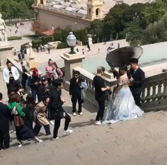 杜海涛沈梦辰巴塞罗那婚纱照怎么回事 杜海涛沈梦辰巴塞罗那婚纱照怎么回事