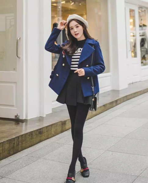 矮个子女生秋冬季穿衣搭配小技巧,这样穿既显高又显瘦