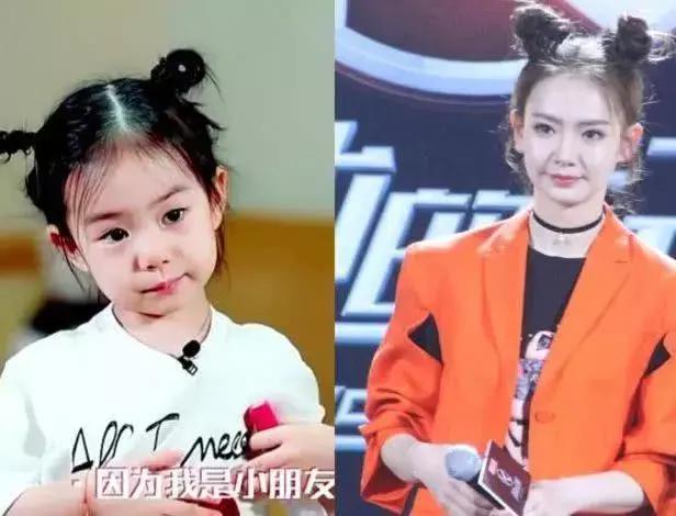 戚薇女孩lucky的表情包,lucky翻白眼表情包 戚薇童年照曝光,与女儿lucky简直像一张脸,卖萌表情都