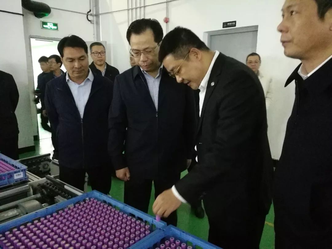 漳州市委书记邵玉龙莅临福建猛狮新能源考察调