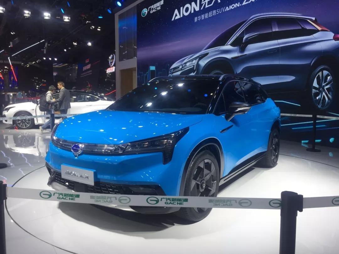 广汽新能源首款纯电SUV Aion.LX亮相上海车展